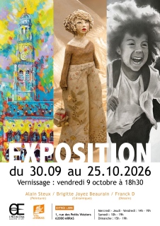 alain-steux - Cartons Flyers Affiches