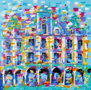 Pluie de couleurs   80x80 - NOUVEAUTES 2026